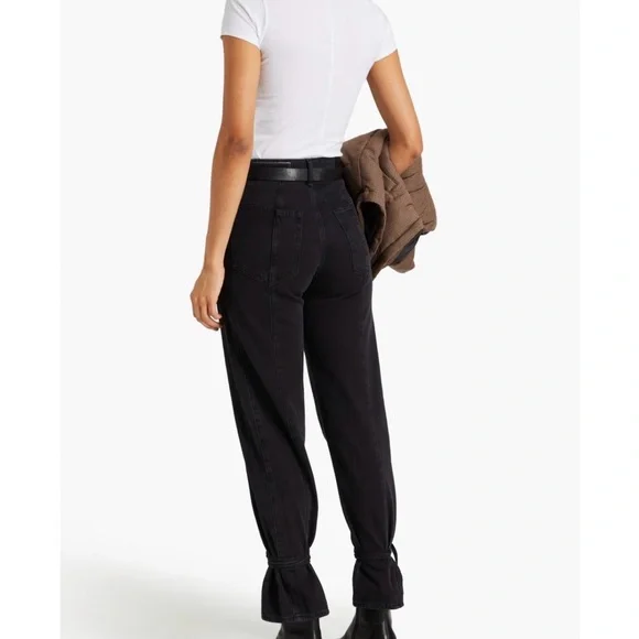 Rag & Bone Women's Black Jeans - Picture 3 of 5